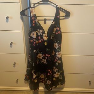 Short floral dress